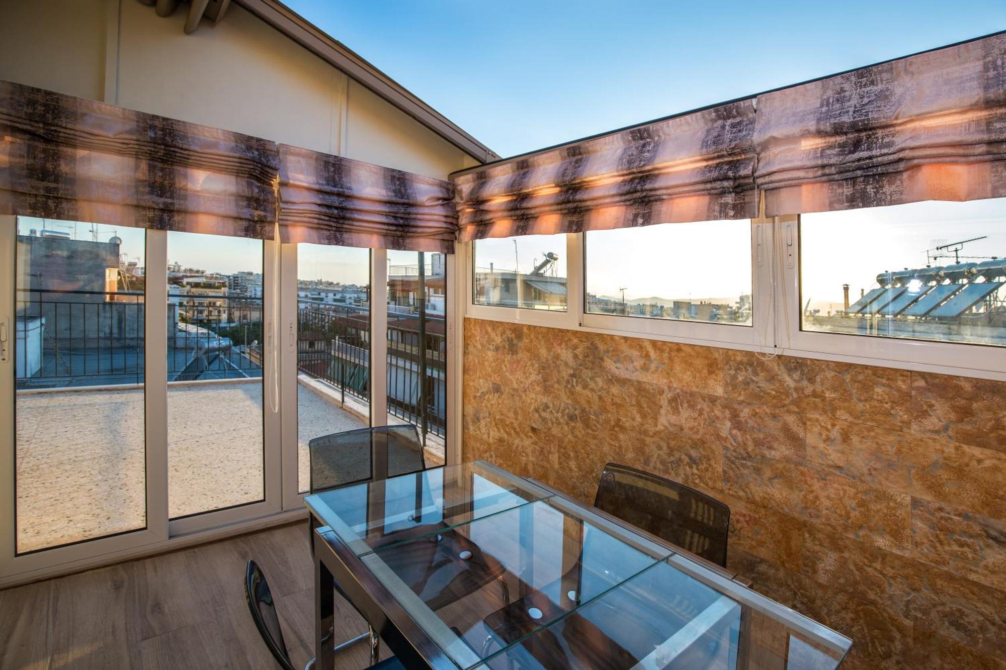 Cosy Apartment With Terrace Near Metro Station Athens Luaran gambar